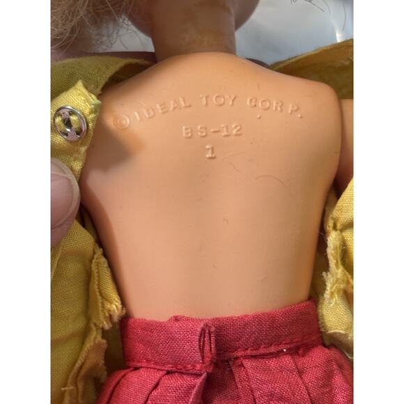 Vintage 1962 Ideal Tammy Doll BS-12 1 Original Box & Original Jumper Platinum - Picture 13 of 13